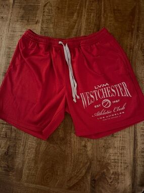 Men’s Red Performance Shorts